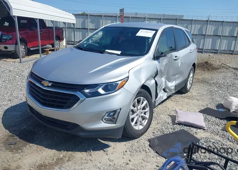 2021 Chevrolet Equinox Fwd Ls из США, поврежденный, VIN 3GNAXHEV9MS133252